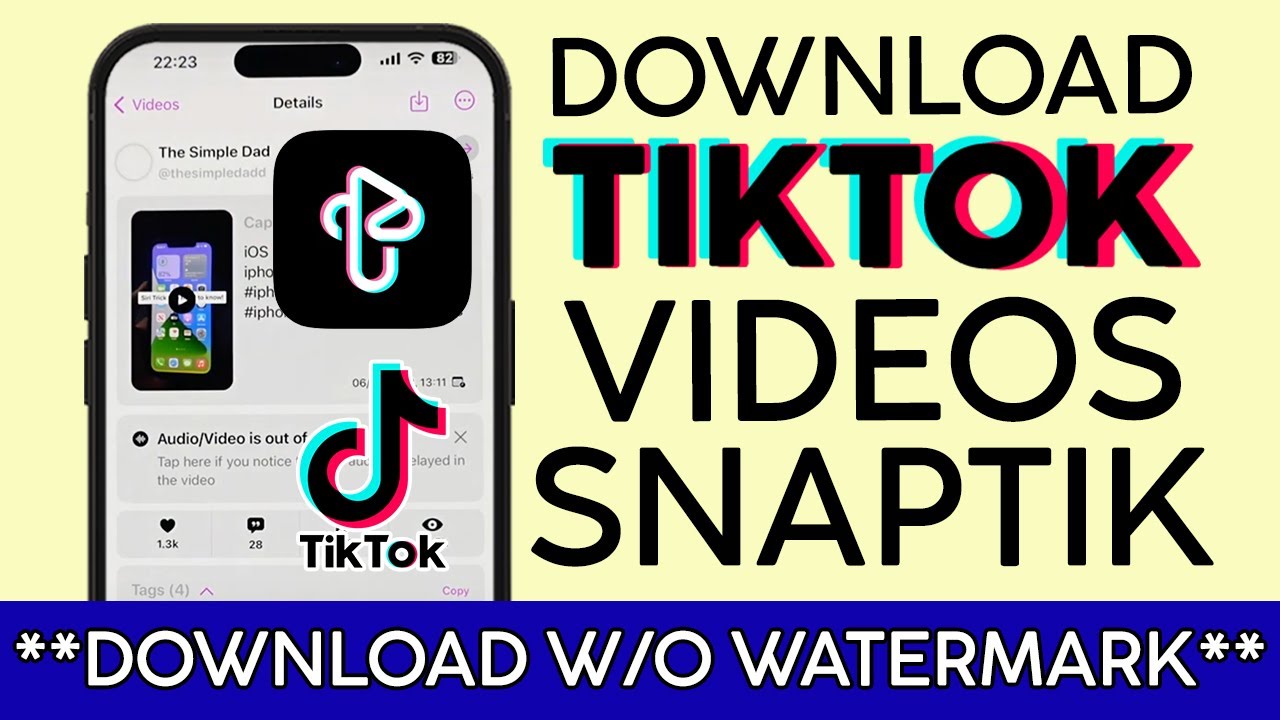 Snaptik Downloader_ How to Use It for TikTok Videos