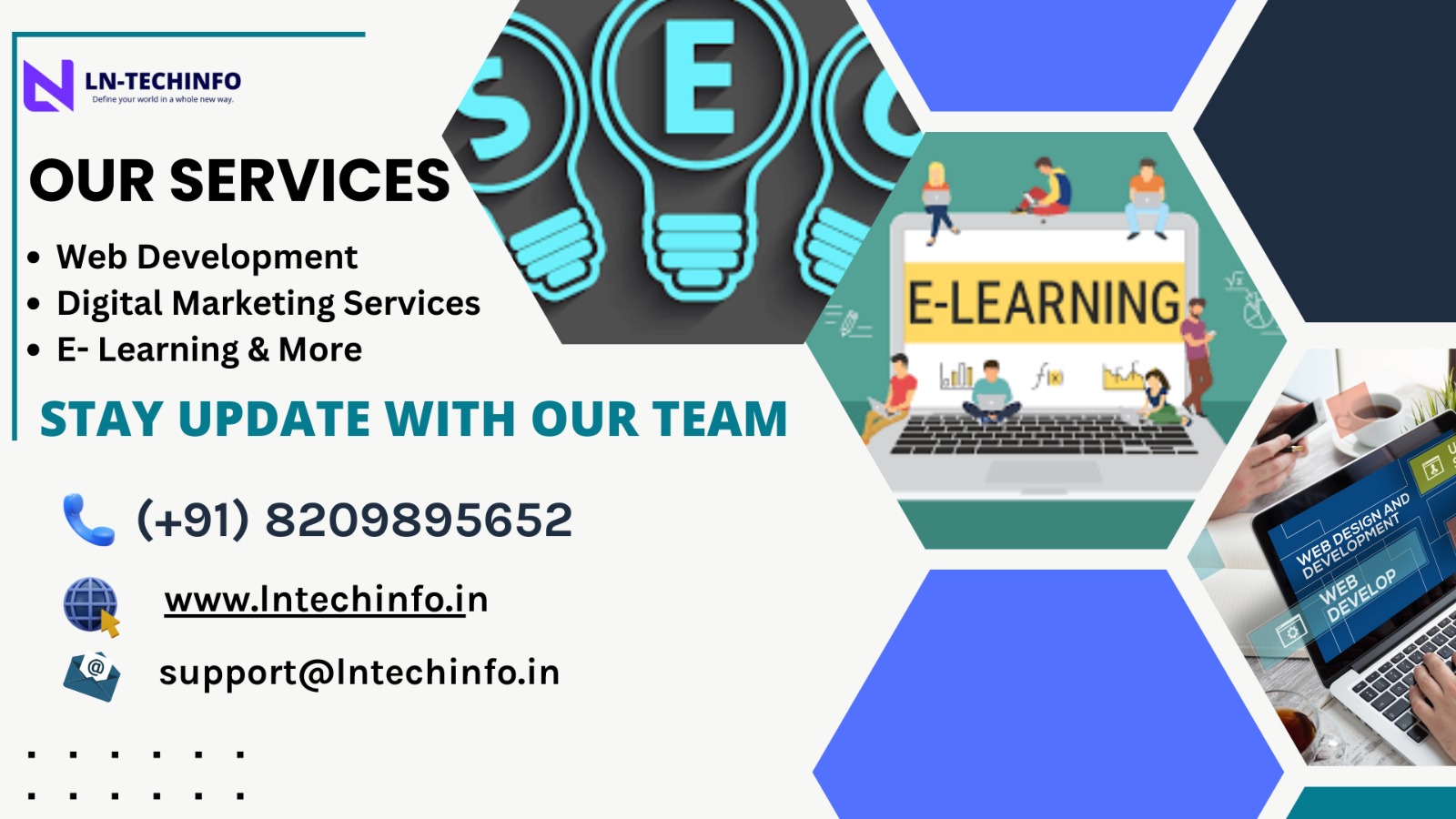 Best Website Development and Web Designing Company in Jaipur- LN-Techinfo